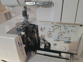 MINERVA M840DS domáci šijací stroj - overlock - ihneď - 2