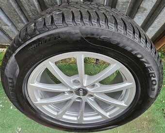 Atraktívna, orig.zimná sada AUDI - 5x112 r17 + 225/60 r17 - 2