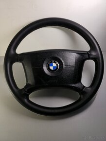 Kožený volant BMW, klasický bez MF, štvorramenný - 2