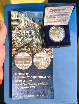 10 Euro PROOF 2018 spontánny odpor - 2