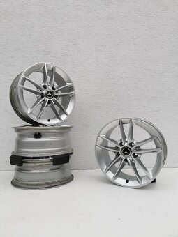 #16 Mercedes A, B orig. alu disky 6,5x16 5x112 ET44 - 2