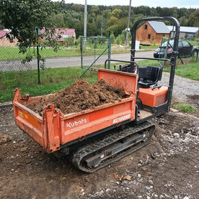 Kubota KC 100HD, pásový minidumper - 2