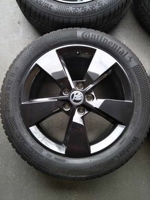 17" alu ŠKODA KAROQ,SEAT,VW ,AUDI Q2 + zimné pneu. - 2