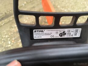 Predám motorovú pílu Stihl MS 291 - 2