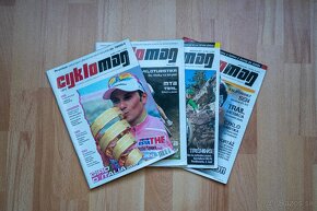 Staršie časopisy Biker (18x) a Cyklomag (3x) 2010-2016 - 2