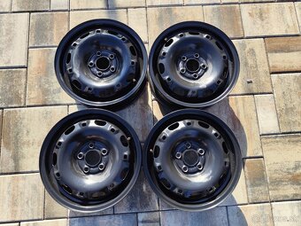 5x100 r14 plechové disky Skoda, Volkswagen, Seat - 2