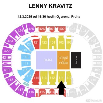 LENNY KRAVITZ - NEJLEPŠÍ SEZENÍ - SLEVA - 2 VSTUPENKY - 2