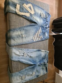 Panske jeansy Armani jeans oversize a M&D - 2