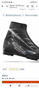 Dámske topánky Alpina T10 Eve/Black/Blue/White - 2