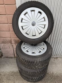 16" Elektrony 5x112 so zimnymi pneu 205/60 R16 - 2