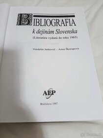 Bibliografia k dejinám Slovenska - 2