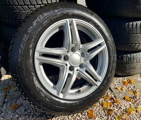 5x112 R16 vw škoda 205/60 R16 4x zimné Audi seat - 2