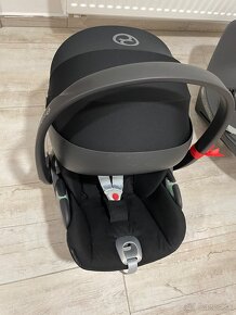 Predám vajíčko Cybex Cloud T i-size Platinum black - 2