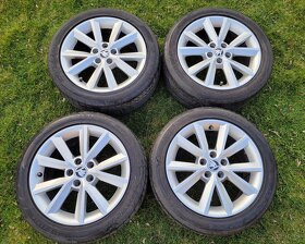 5x100 r16 Škoda + 215/45r16 - 2