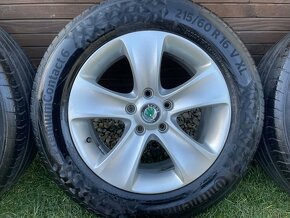 MOON Silber  Orig.skoda Alu Disky 5x112 ET45 215 60 16 Letné - 2