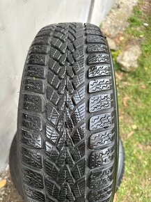 Plechové disky +Zimne pneu Dunlop 185/60 R15 5x100 - 2