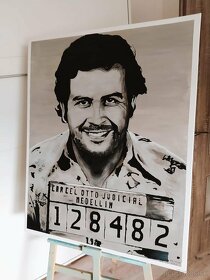 Predam hand made Pablo Escobar Acryl - 2