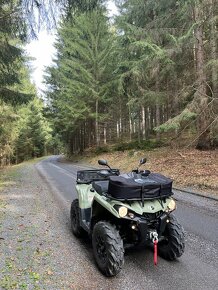 Predám štvorkolku BRP Can Am Outlander 450, 1700 km - 2