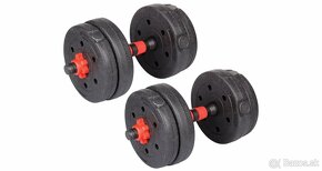 Nakladacie činky SET 2 x 10 kg - 2