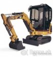 Výkopové a zemné práce,minibager CAT301.5 1.7t, Bobcat 2.8t - 2