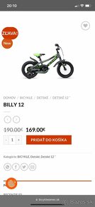 Detsky bicykel znacka CTM - 2