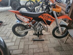 Ktm sx 65 povodní stav plaste povodne - 2