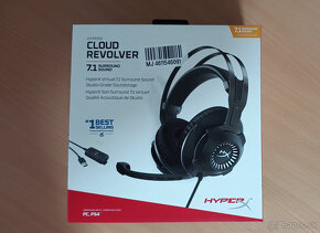 HyperX Cloud Revolver - stav ako nové - 2