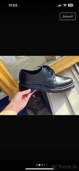 Dr.Martens čierne veľkosť 37 1461 mono black - 2