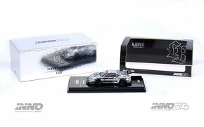 1:64 LBWK F40 Ferrari Silver Chrome - 2