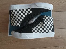 Nové pánske tenisky Vans Style 38 Vlt Lx Leather Woven - 2