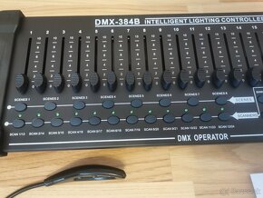 Dmx pult 384 s led osvetlením a MIDI ovládaním - 2