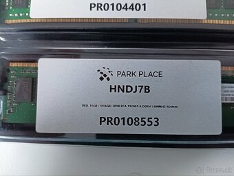 Dell 16Gb DDR4 2xR8 PC4-19200-R 2400MHz RDIMM ECC - 2