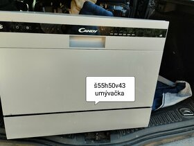 Malá umývačka.  Candy cdcp 6s - 2