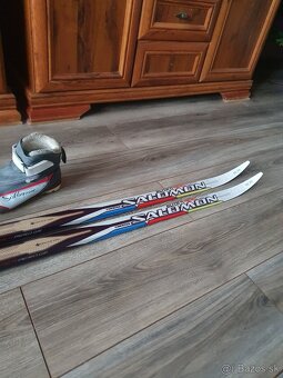 Predam bezkovy set,SALOMON,182 cm,SNS,c.39,supiny - 2