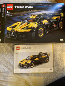 Krabica + navod Lego Technic - model Bugatti Bolide - 2