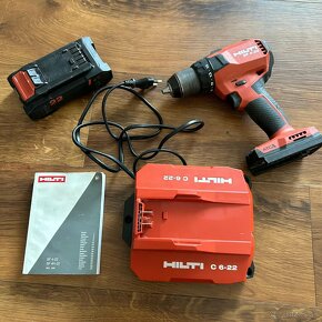 Set Hilti Nuron Aku vŕtací skrutkovač s príklepom SF 4-22 - 2