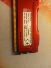 KINGSTON HyperX Fury RED 8GB (2x4GB) DDR3 1866MHz - 2