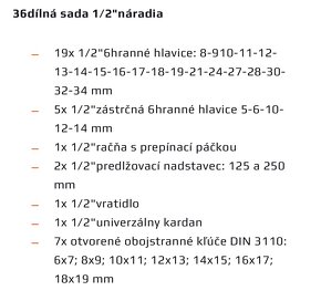 Gola sada 1/2” - 2