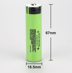 Predám originál Li-ion batériu Panasonic NCR18650B 3400mAh - 2