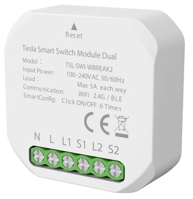 Smart spínač Tesla Smart Switch Module Dual - 2