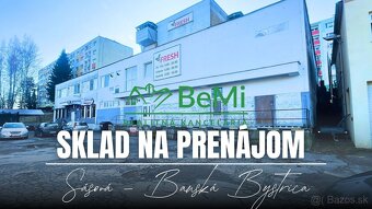 Prenájom, skladové priestory  60m2  Banská Bystrica-Sásová - 2