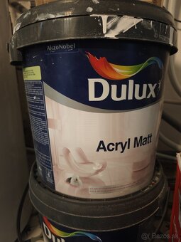 Farba biela Dulux AcrylMatt 19l - 2