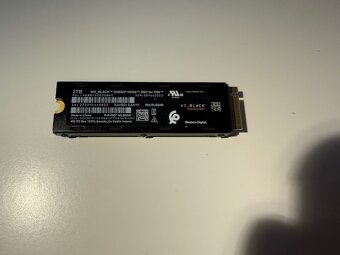 2TB SSD disk M.2 NVMe Western Digital Black - 2