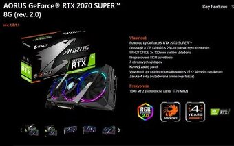 GIGABYTE GeForce RTX 2070 SUPER AORUS 8G - 2