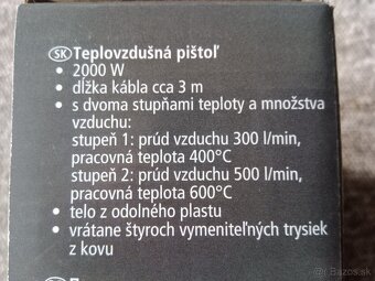 Teplovzdusna pistol - 2