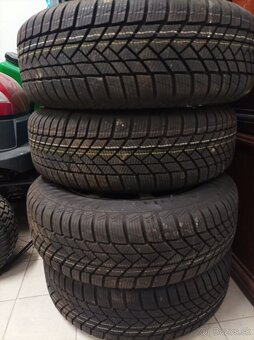 zimne pneumatiky 195/65 r15 na hlinikovych diskoch - 2