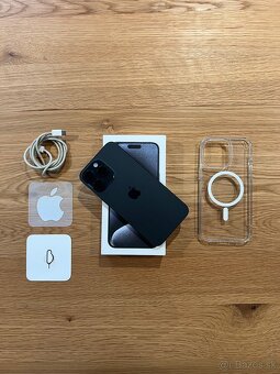 iPhone 15 PRO MAX 256GB BLUE TITANIUM - TOP STAV NOVÉHO - 2