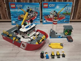 Lego 60109 hasičská lod - 2
