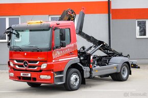 MERCEDES ATEGO 1224 NOVÝ HÁKOVÝ NOSIČ KONTAJNEROV+ HYDR.RUKA - 2