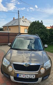 Škoda YETI 1.8 TSI 4x4 118kw, 226xxx km, VÝNIMOČNE ZACHOVALÉ - 2